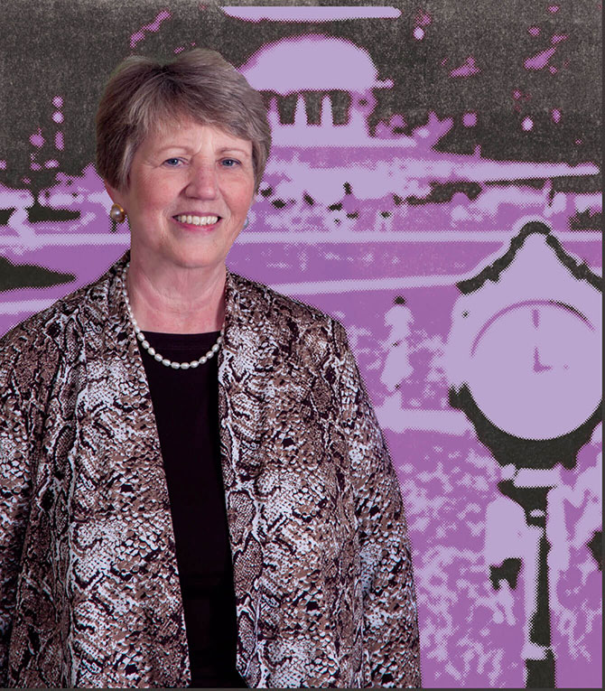 University Librarian, Nancy Daveport