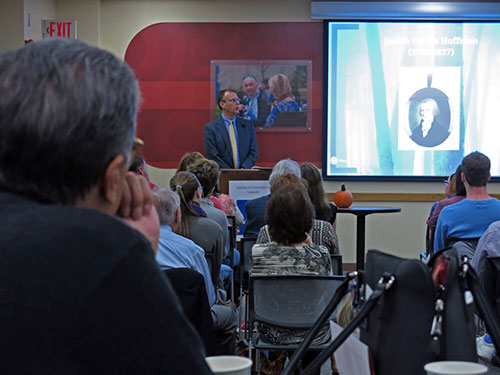 Lewis Grossman (WCL) presenting on The Legend of Sleepy Hollow by Washington Irving