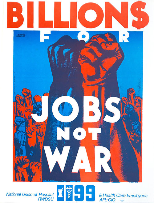 BILLION$ for JOBS not WAR